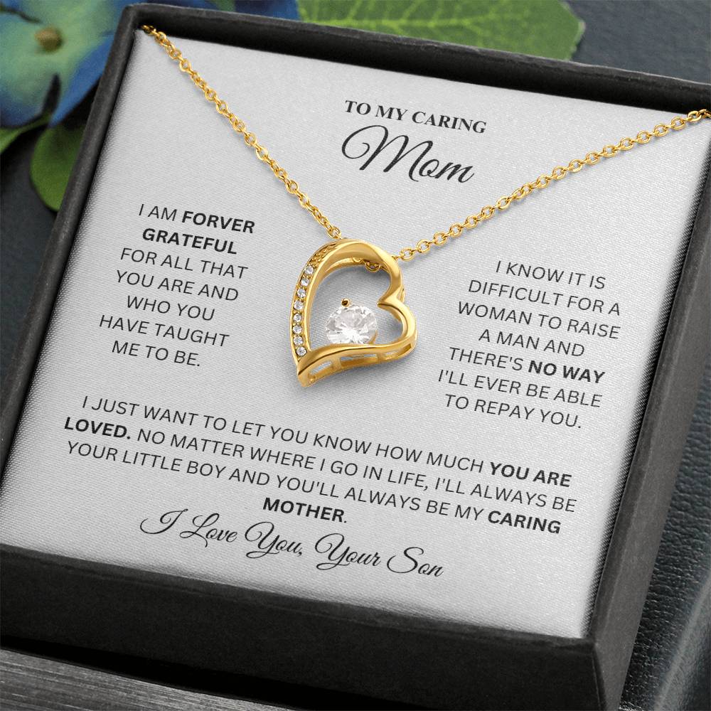 Mom -Love Me - Forever Love Necklace