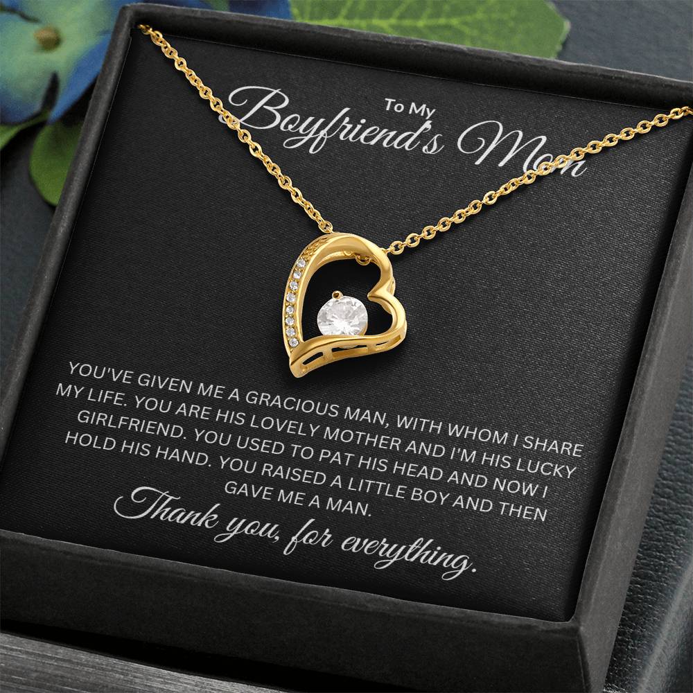 Mom of My Husband - Raised Him - Forever Love Necklace