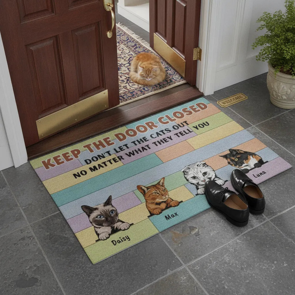 Welcome To Our Home - Personalized Doormat