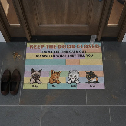 Welcome To Our Home - Personalized Doormat