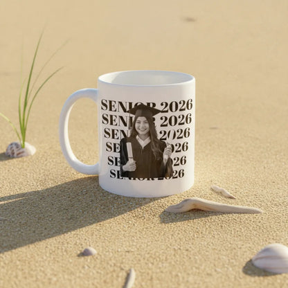 Senior Vintage Photo - Personalized Mug