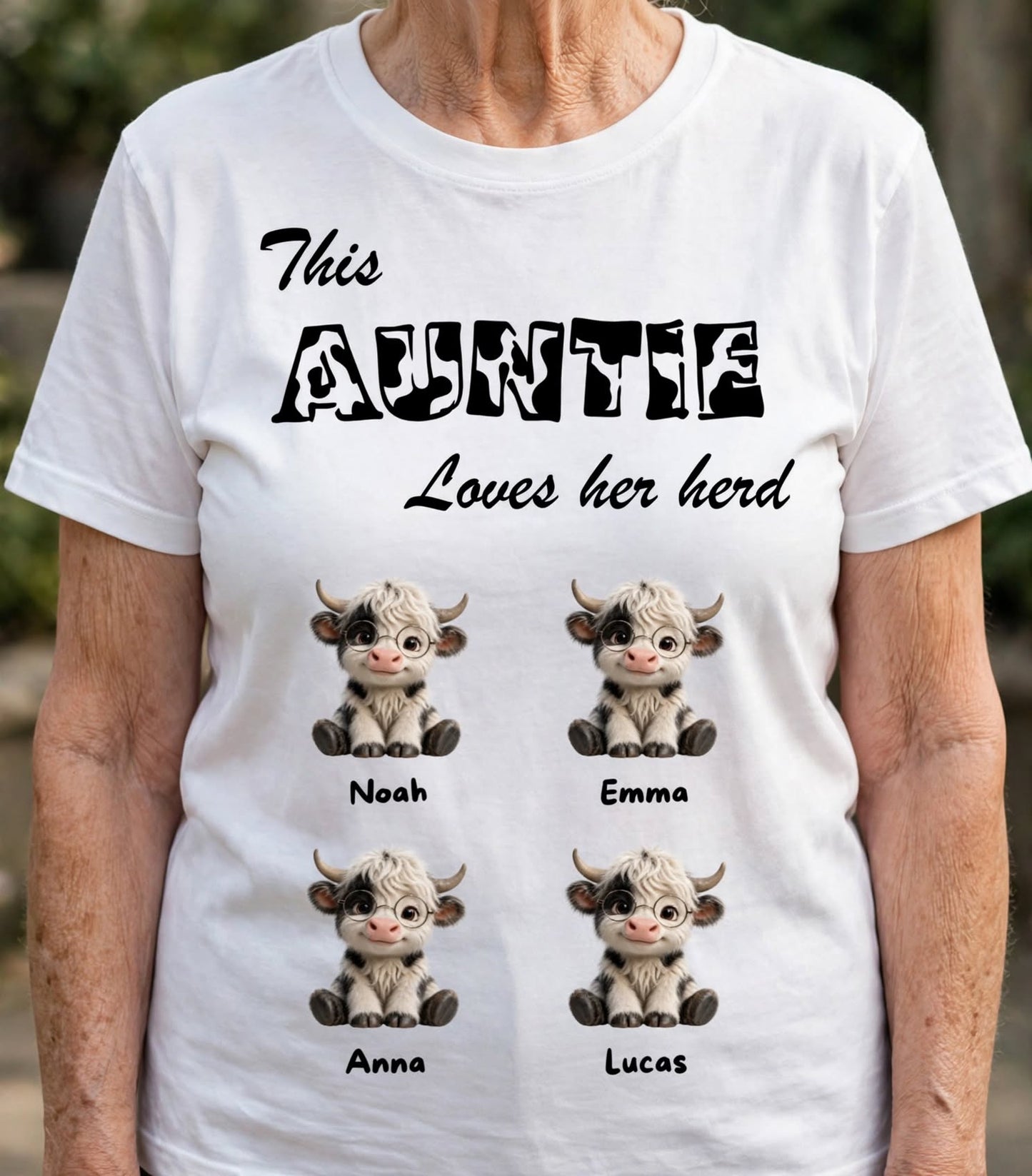 This Grandma Loves Her Herd – Personalized Grandma Shirt