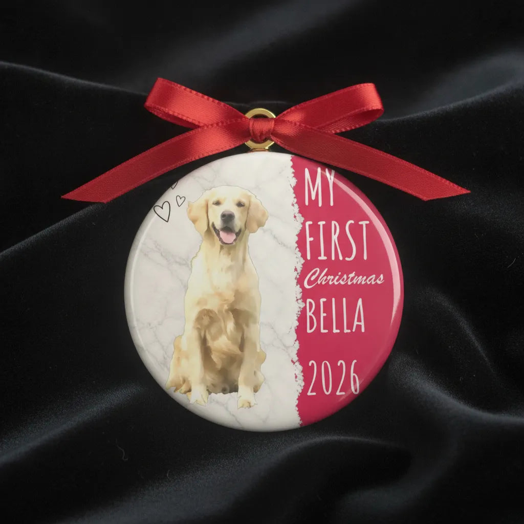 Our First Christmas - Personalized Pet Ornament