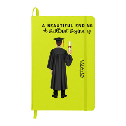 Graduation Gift For Her Him - Personalized Notebook Set