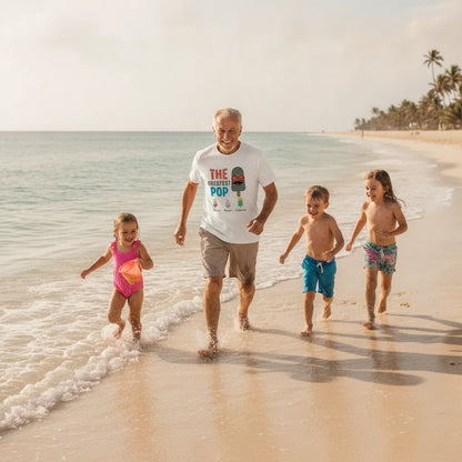 Personalized Grandpa Shirt | Custom Gift for Pop, Dad, Papa & Grandfather