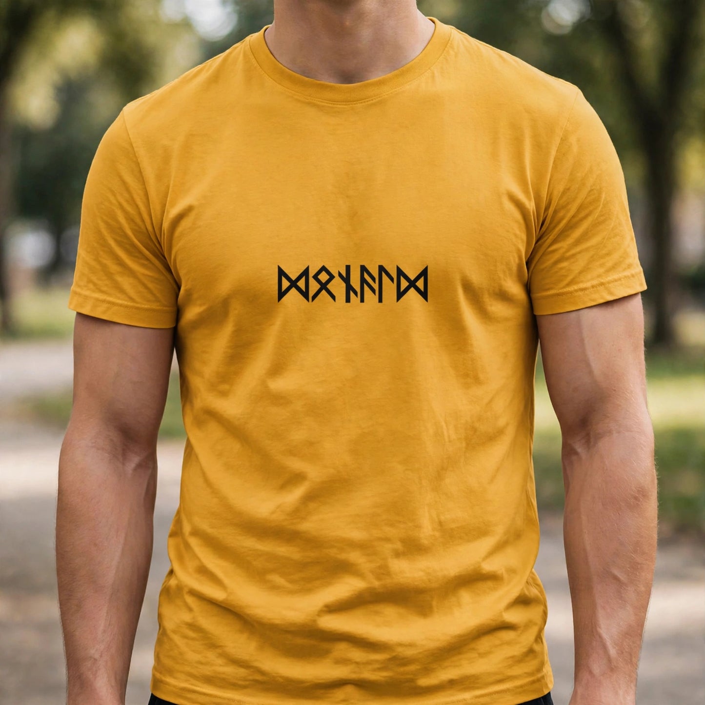 Custom Name in Runes - Personalized Viking Shirt