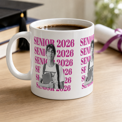 Senior Vintage Photo - Personalized Mug